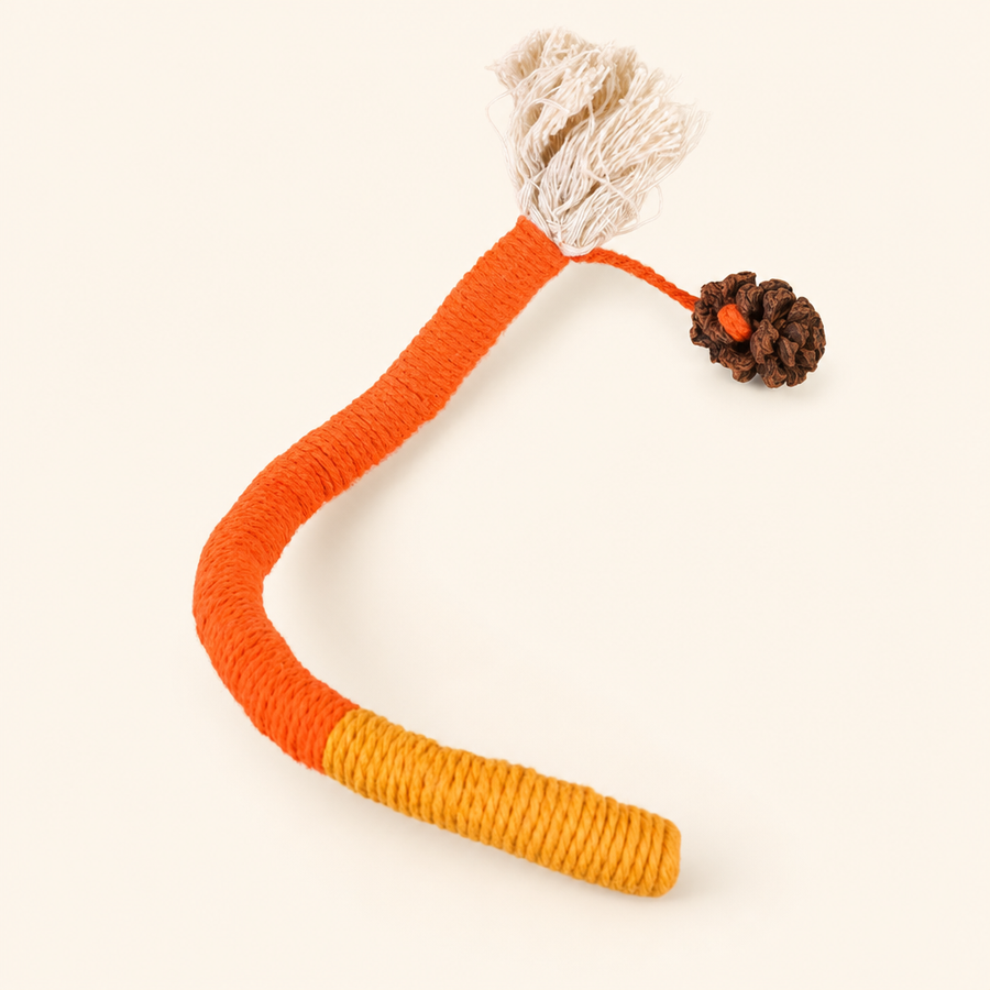 Catnip Rope Cat Chew Toys (3-Pack)