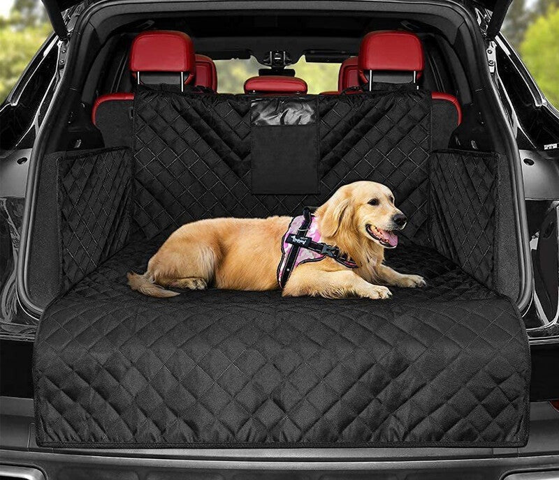 Heavy-Duty Quilted Dog Car Boot Liner